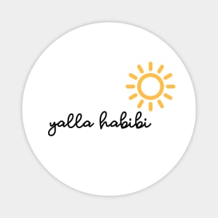 yalla habibi - sun Magnet